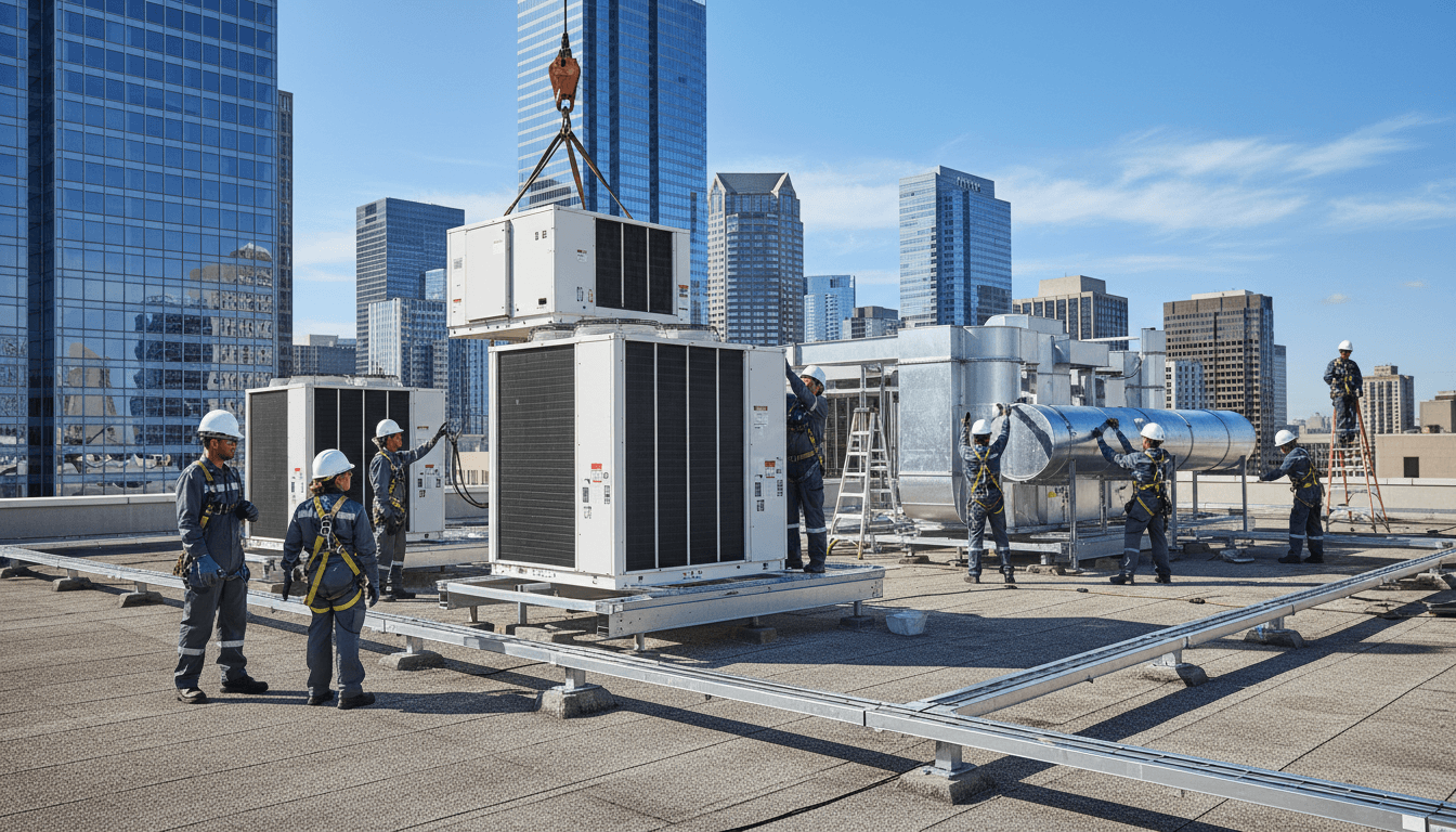 Commercial HVAC service