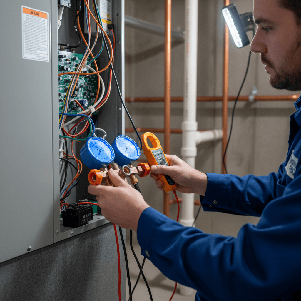 Indoor unit repair and diagnosis
